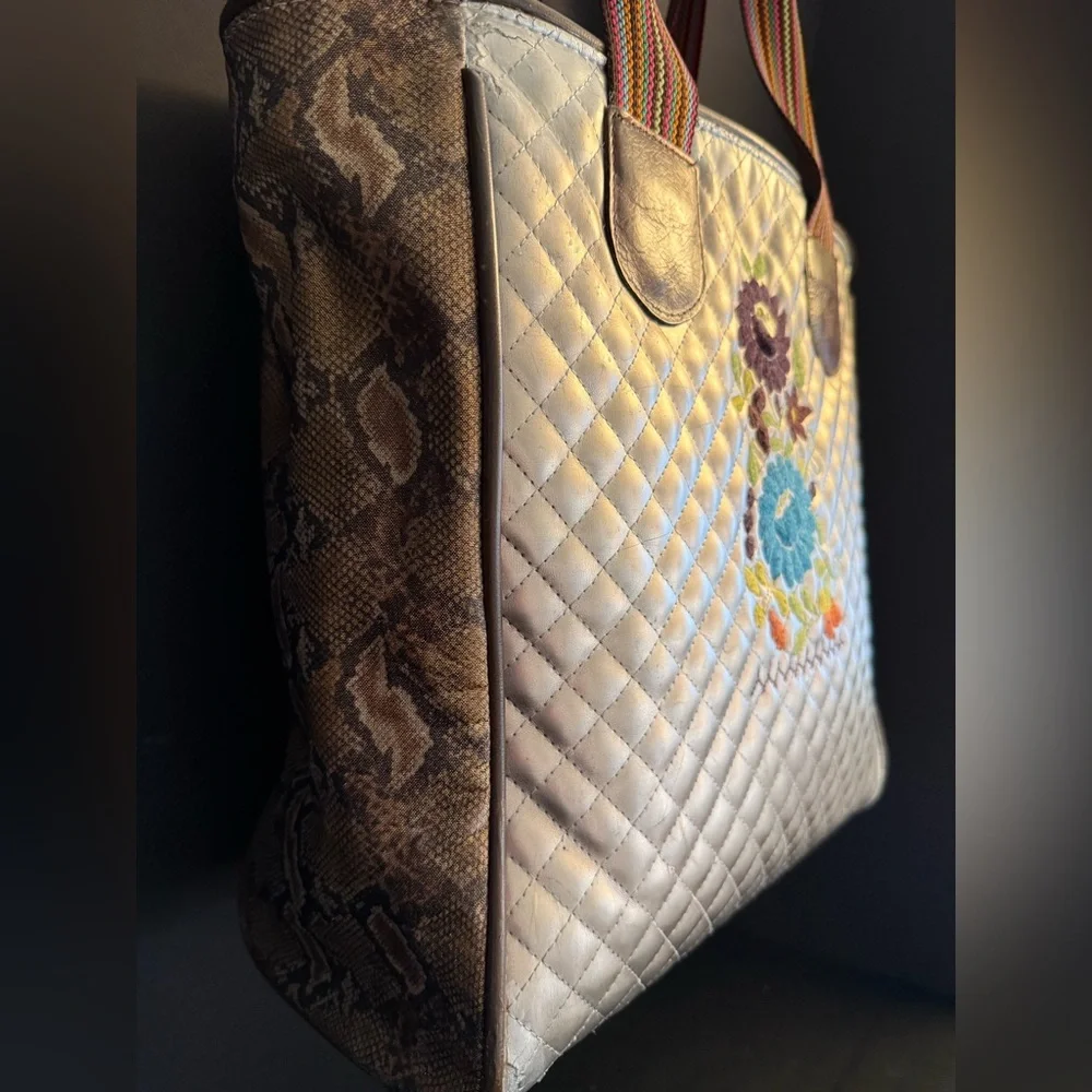Consuela Tote Champagne & Animals 🩵 - Picture 14 of 14